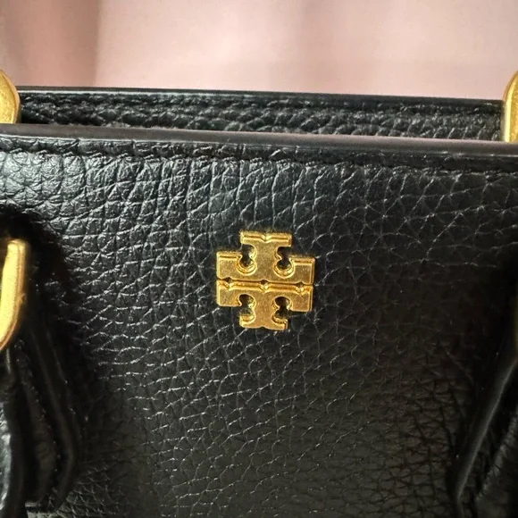 Tory Burch Black Blake Mini Shopper Crossbody Bag
